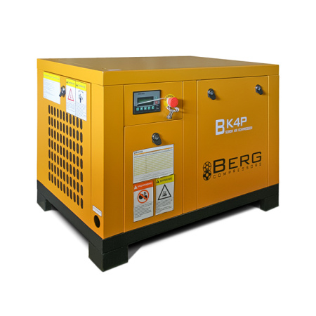 Винтовой компрессор BERG ВК-4Р 7 бар IP 55 базовая (1010220700)